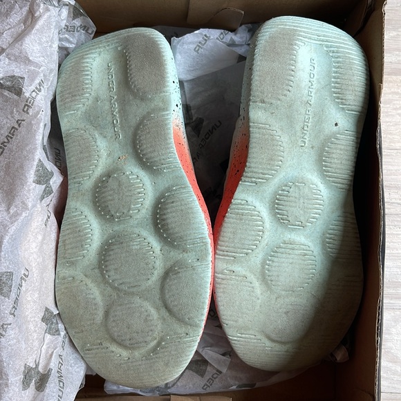 Girl’s Under Armour GPS Runplay Fade sneakers size 13K - Picture 4 of 8